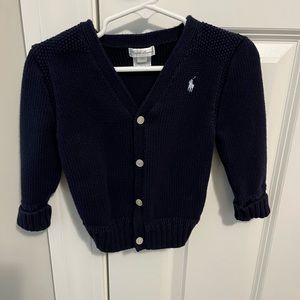 Navy Boys Sweater
